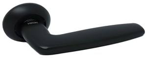 Ручка дверная KEDR R07-766 BLACK MAT (чёрный матовый)